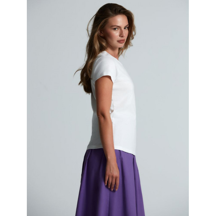 Футболка унисекс T-Bolka 140, белая (белоснежная), размер XXL