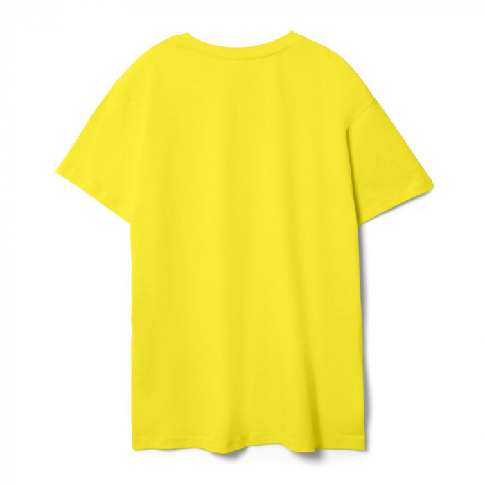 Футболка унисекс T-bolka 140, желтая, размер XXXL
