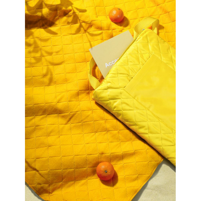 Плед для пикника Soft & Dry, желтый