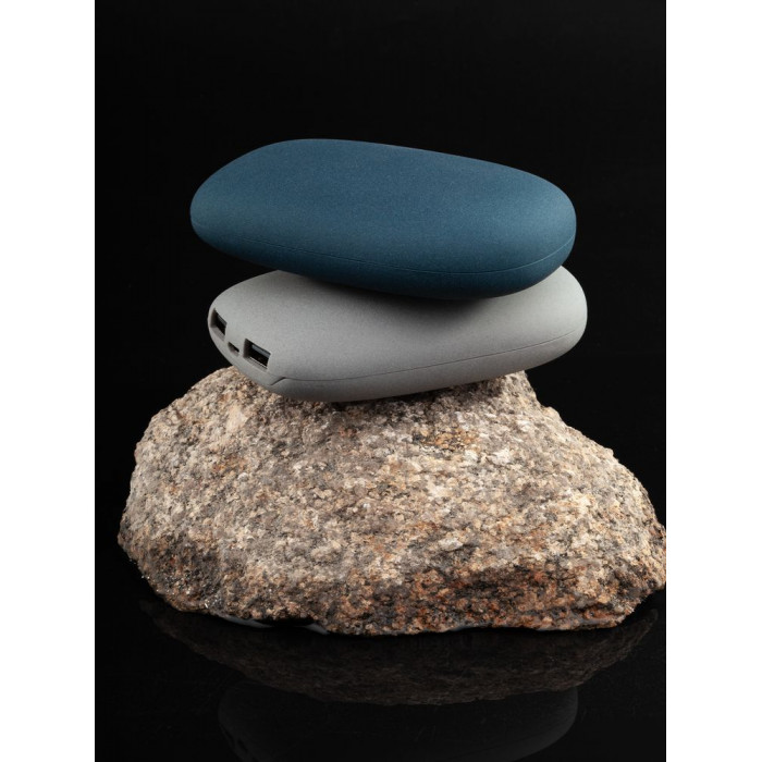 Внешний аккумулятор Pebble 7800 мАч, серо-синий