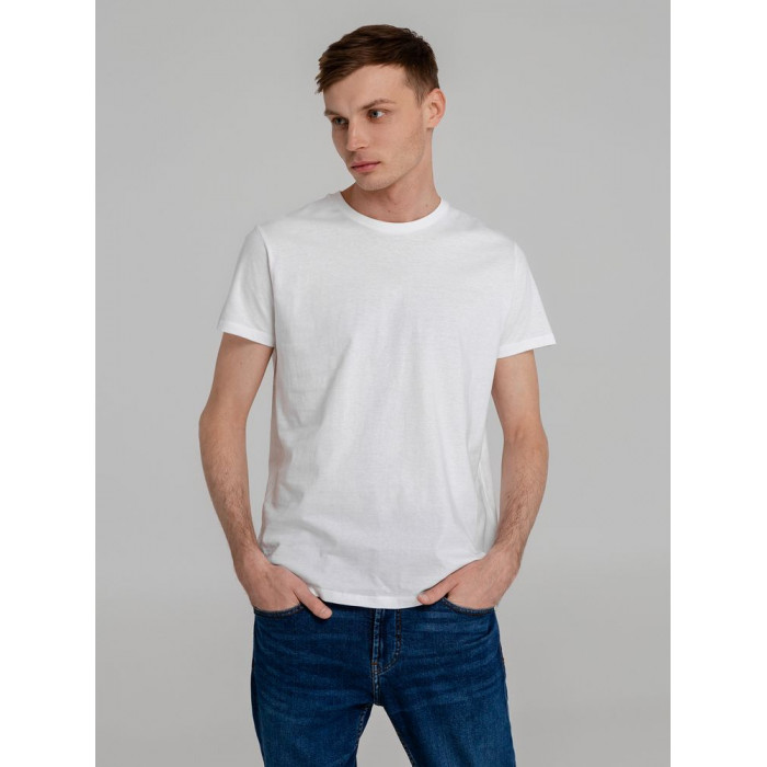 Футболка мужская приталенная Regent Fit 150, белая, размер XL