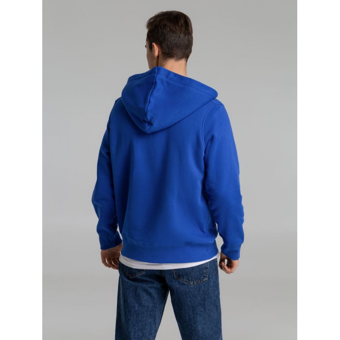 Толстовка унисекс на молнии Sherpa 280 ярко-синяя, размер XXS