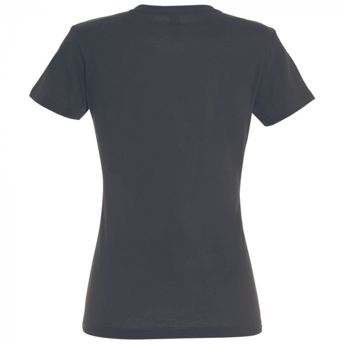 Футболка женская Imperial women 190, темно-серая (графит), размер XXL