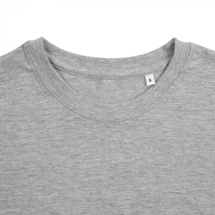 Футболка унисекс T-bolka 160, серый меланж, размер XXXL