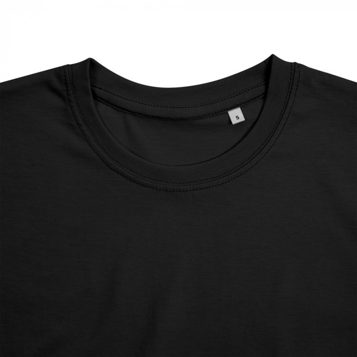 Футболка унисекс T-Bolka 160, черная, размер XXXL