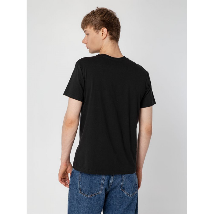 Футболка унисекс T-Bolka 160, черная, размер XXXL