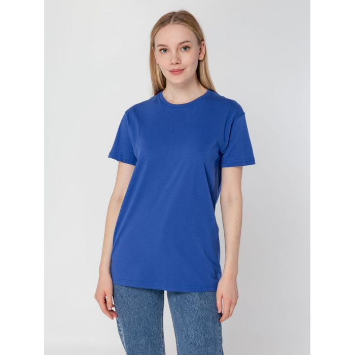 Футболка унисекс T-bolka 160, ярко-синяя, размер XXXL