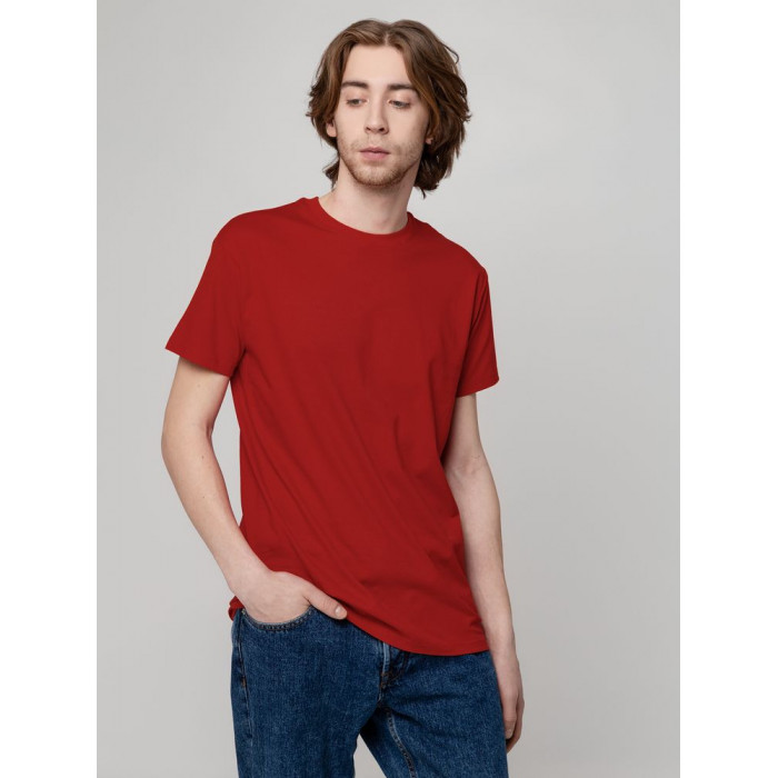 Футболка темно-красная «T-Bolka 160», размер M