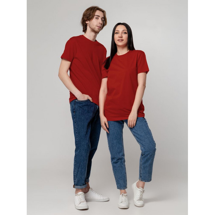 Футболка темно-красная «T-Bolka 160», размер M