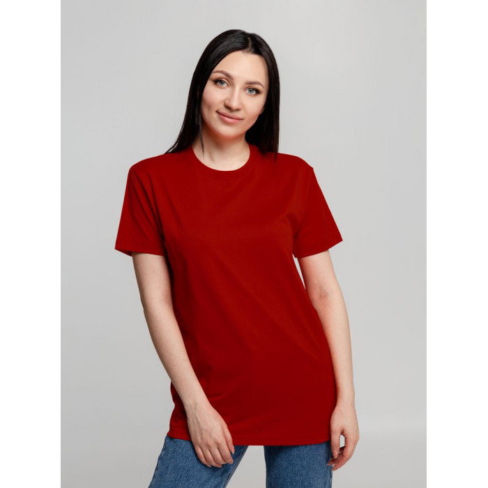 Футболка темно-красная «T-Bolka 160», размер M
