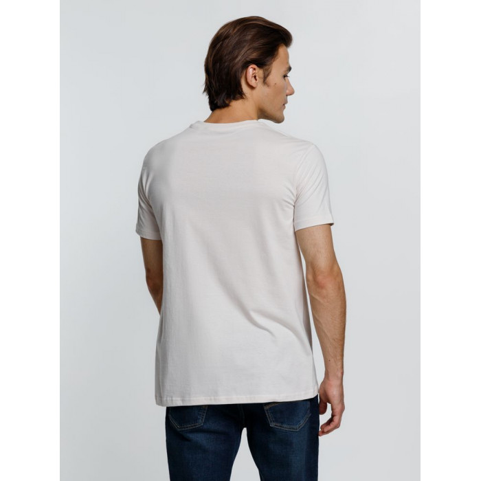 Футболка унисекс T-Bolka 160, молочно-белая, размер 5XL