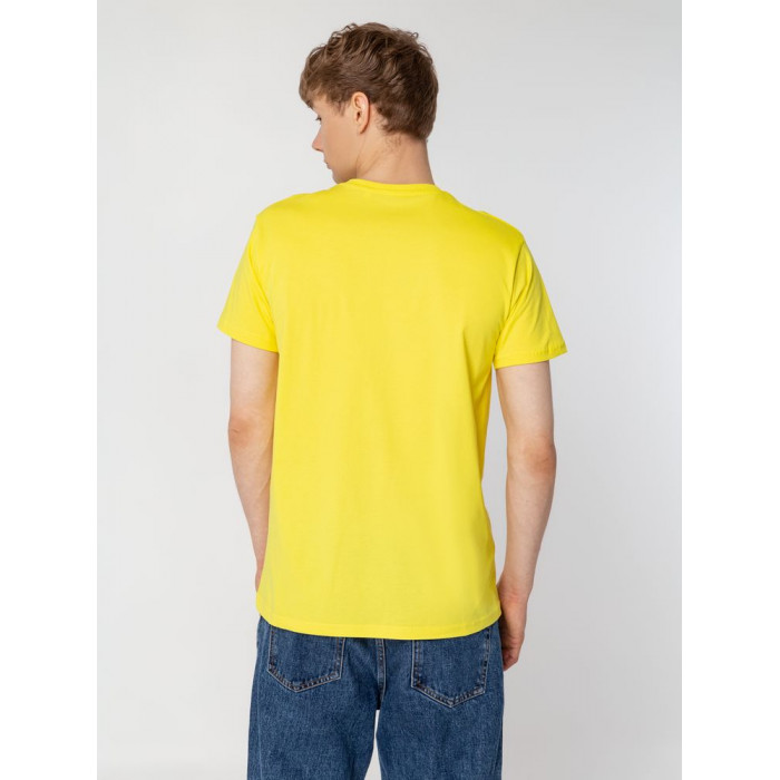 Футболка унисекс T-bolka 160, желтая, размер XXXL