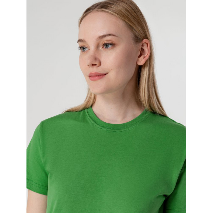 Футболка унисекс T-bolka 160, ярко-зеленая, размер XXXL