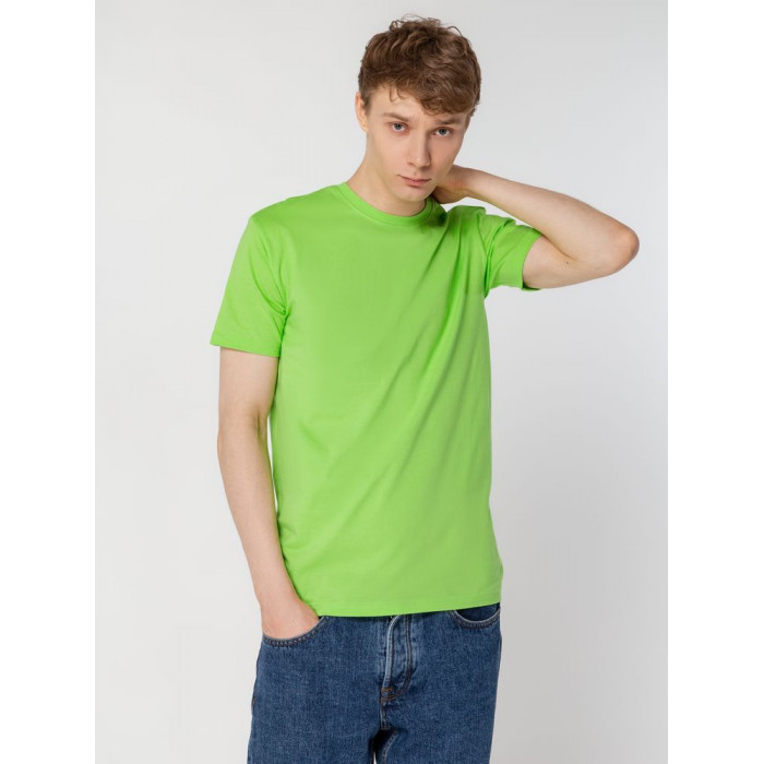 Футболка унисекс T-bolka 160, зеленое яблоко, размер XXXL