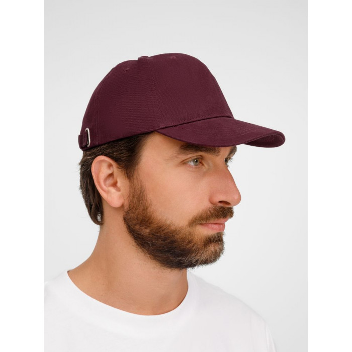Бейсболка Buffalo, бордовая