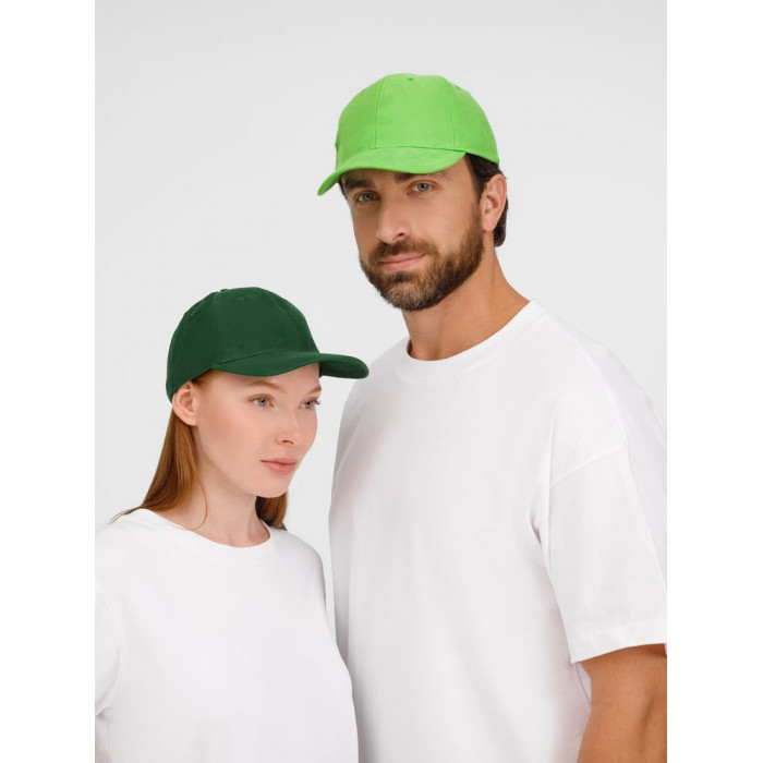 Бейсболка Buffalo, темно-зеленая