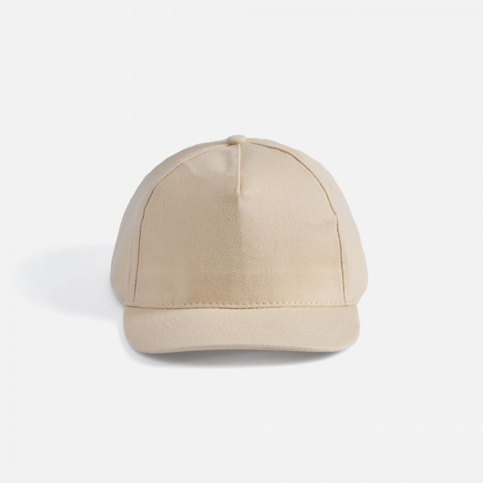 Бейсболка Long Beach, бежевая