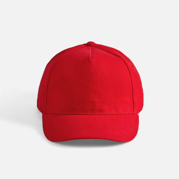 Бейсболка Long Beach, красная