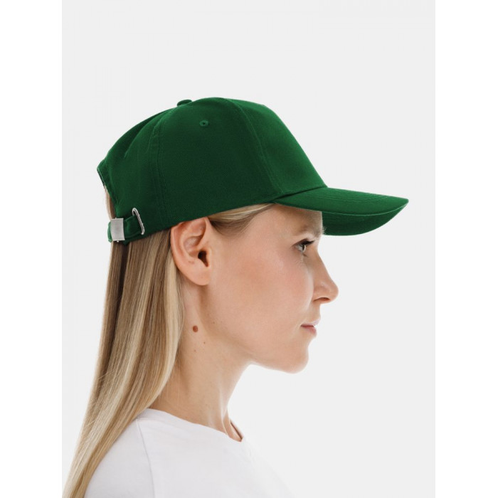 Бейсболка Long Beach, темно-зеленая