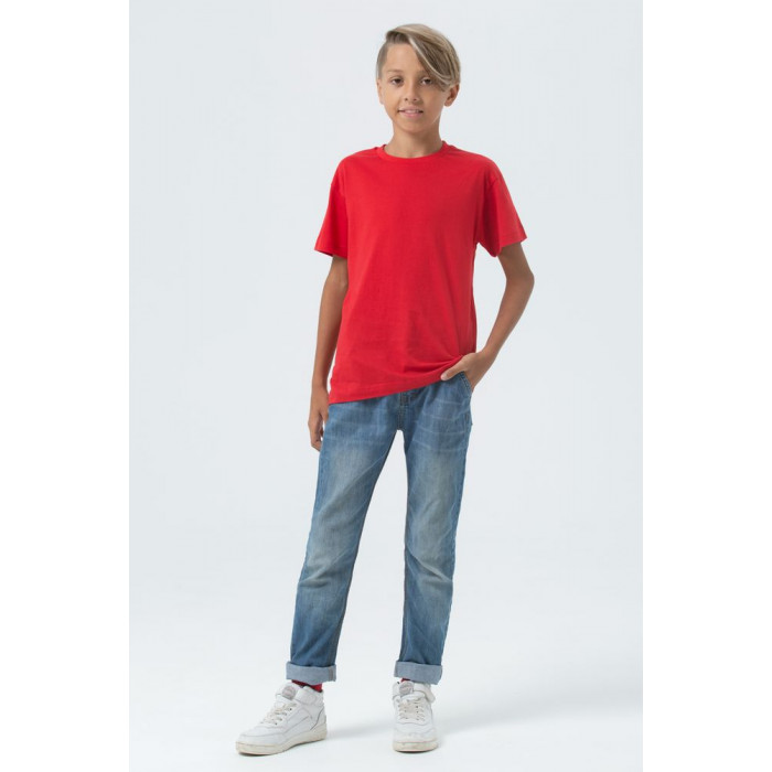 Футболка детская Regent Fit Kids, красная, на рост 142-152 см (12 лет)