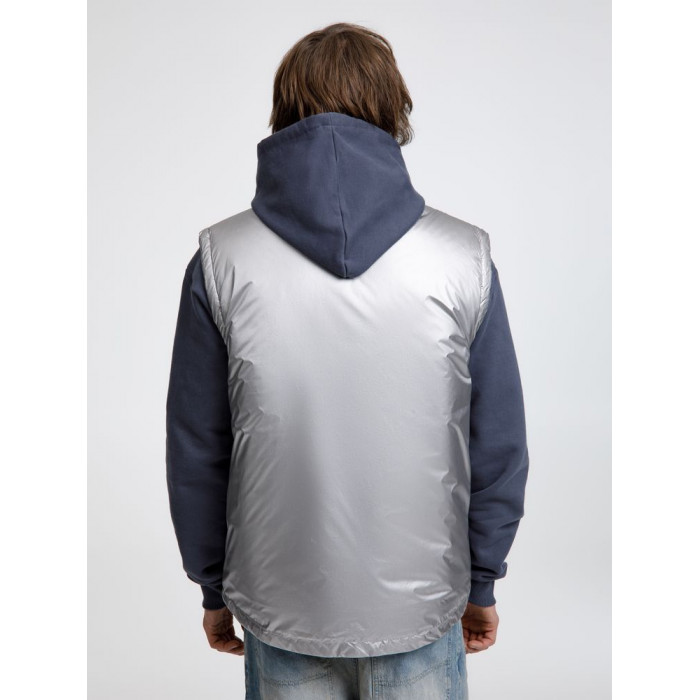 Жилет Kama серебристый, размер 4XL