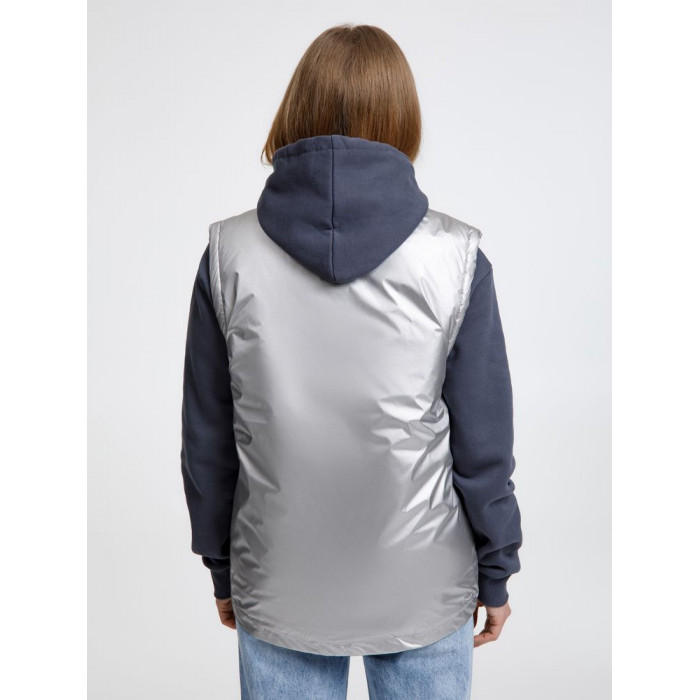 Жилет Kama серебристый, размер 4XL