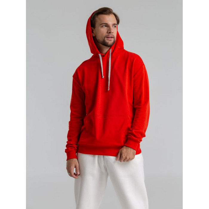 Толстовка с капюшоном Unit Kirenga красная, размер 3XL