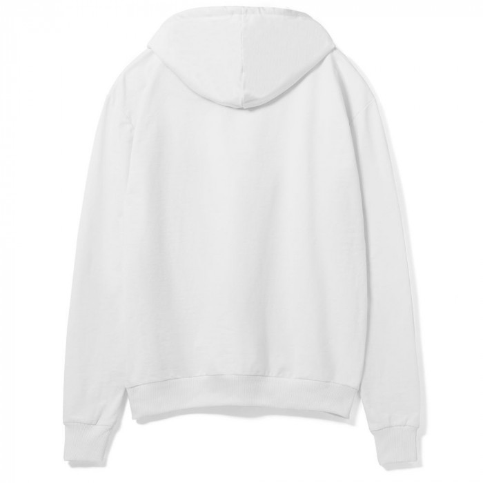Толстовка с капюшоном Unit Kirenga белая, размер 4XL