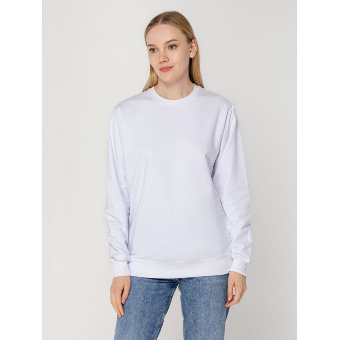 Толстовка Unit Toima, белая, размер 4XL