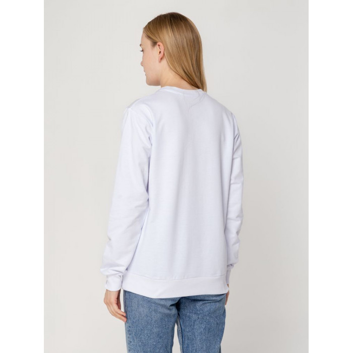 Толстовка Unit Toima, белая, размер 4XL