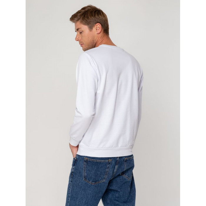 Толстовка Unit Toima, белая, размер 4XL