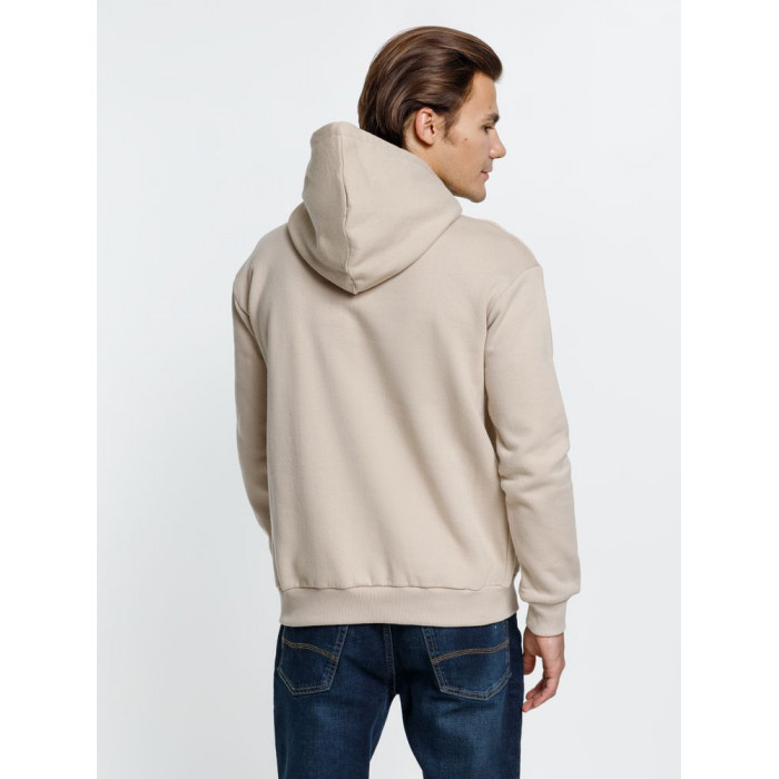 Толстовка с капюшоном Kirenga Heavy, бежевая, размер 4XL