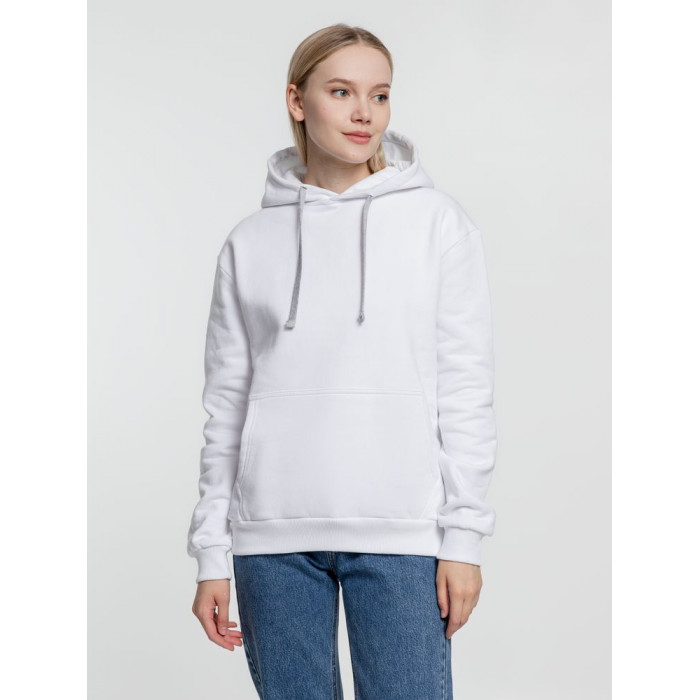 Толстовка с капюшоном Kirenga Heavy, белая (белоснежная), размер 5XL