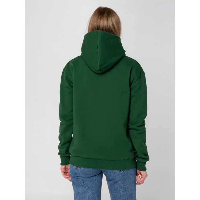 Худи Kirenga Heavy 2.0, темно-зеленое, размер 4XL