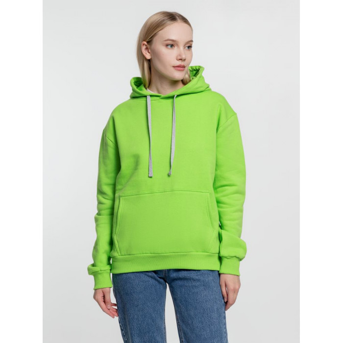 Толстовка с капюшоном Kirenga Heavy, зеленое яблоко, размер XXL