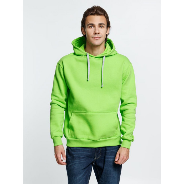 Толстовка с капюшоном Kirenga Heavy, зеленое яблоко, размер XXL