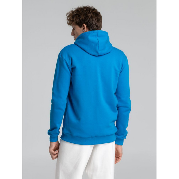Толстовка на молнии с капюшоном Siverga Heavy 2.0, бирюзовая, размер 4XL