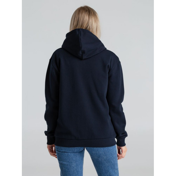 Толстовка на молнии с капюшоном Siverga Heavy 2.0, темно-синяя, размер 5XL