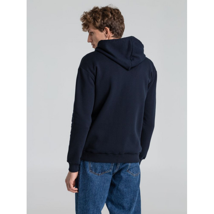 Толстовка на молнии с капюшоном Siverga Heavy 2.0, темно-синяя, размер 5XL