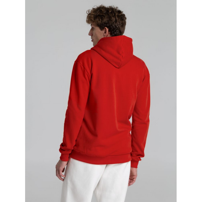 Толстовка на молнии с капюшоном Siverga Heavy 2.0, красная, размер 4XL