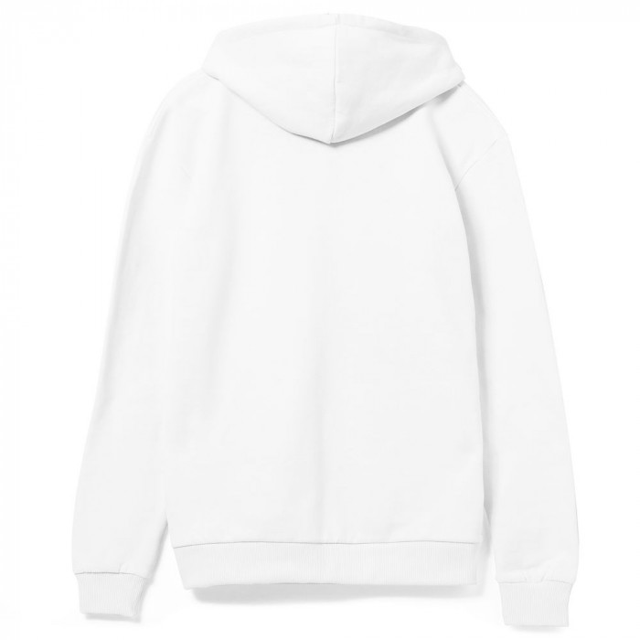 Толстовка на молнии с капюшоном Siverga Heavy, белая (белоснежная), размер XS