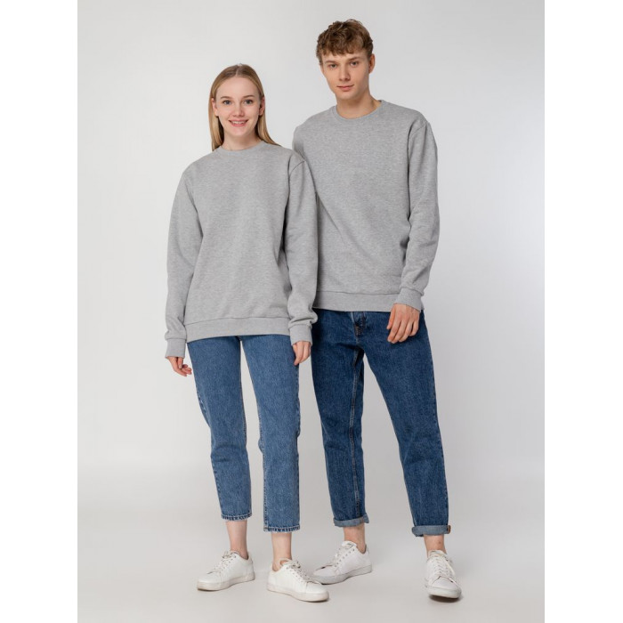 Свитшот Toima Heavy 2.0, серый меланж, размер XS