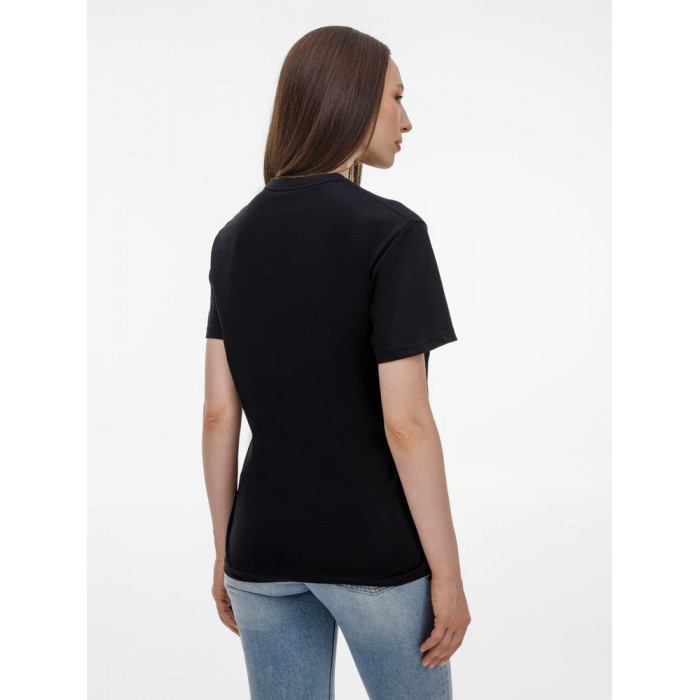 Футболка унисекс T-Bolka 180, черная, размер XXL