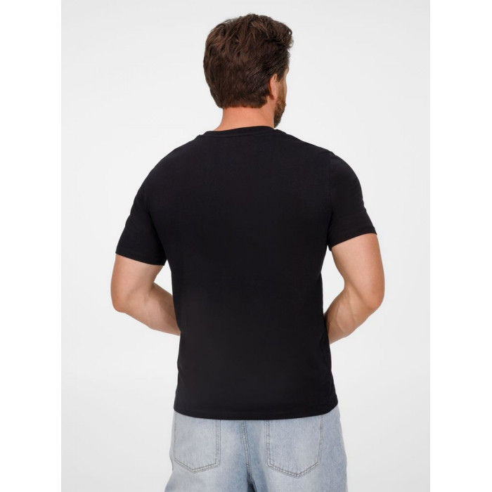 Футболка унисекс T-Bolka 180, черная, размер XXL