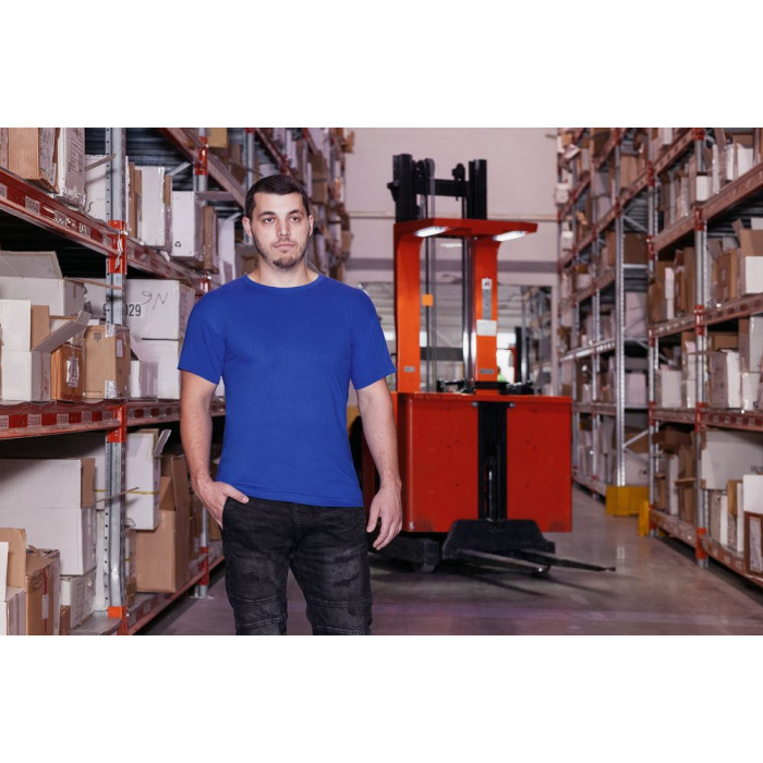 Футболка T-Bolka 180 бирюзовая, размер XXL