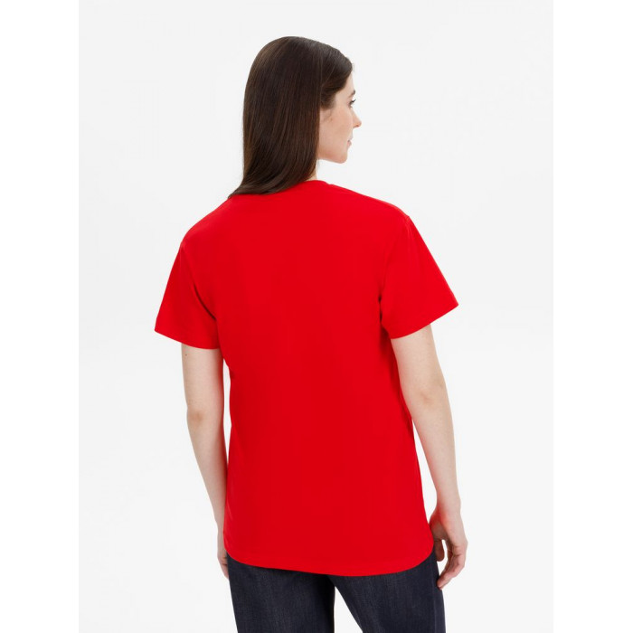 Футболка унисекс T-Bolka 180, красная, размер XXL