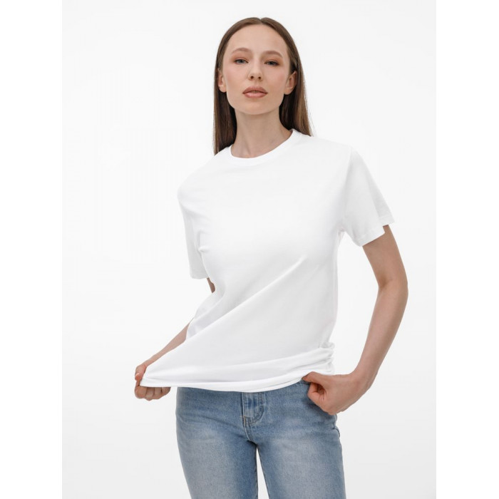 Футболка унисекс T-Bolka 180, белая, размер 5XL