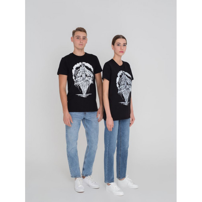 Футболка «Летучий Голландец», черная