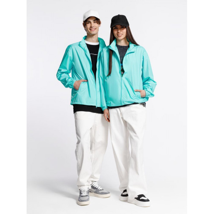 Ветровка Kivach, бирюзовая (тиффани), размер XXL