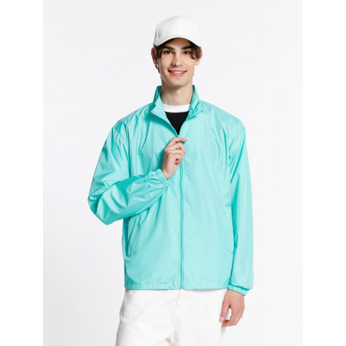 Ветровка Kivach, бирюзовая (тиффани), размер XXL